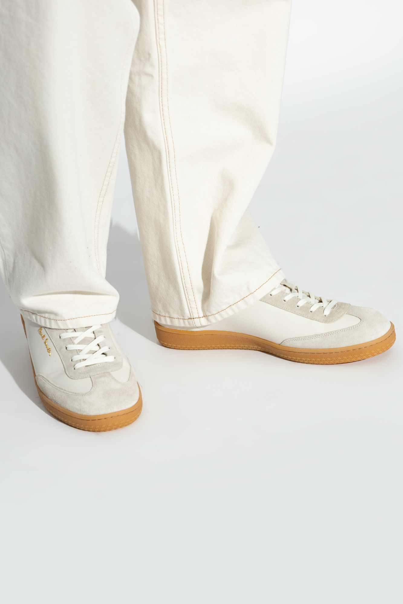 Paul Smith｜SNEAKERS (M1S CMO05 NMOLV 02) Men's White Leather 'Como' Trainers